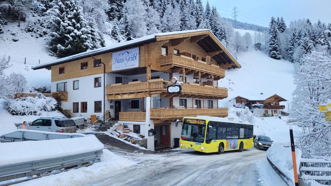 Haus Gruebl Aparthotel Wald im Pinzgau Exterior foto